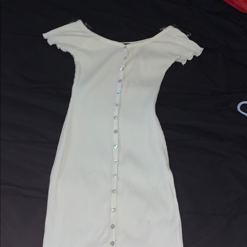 Off the shoulder dress